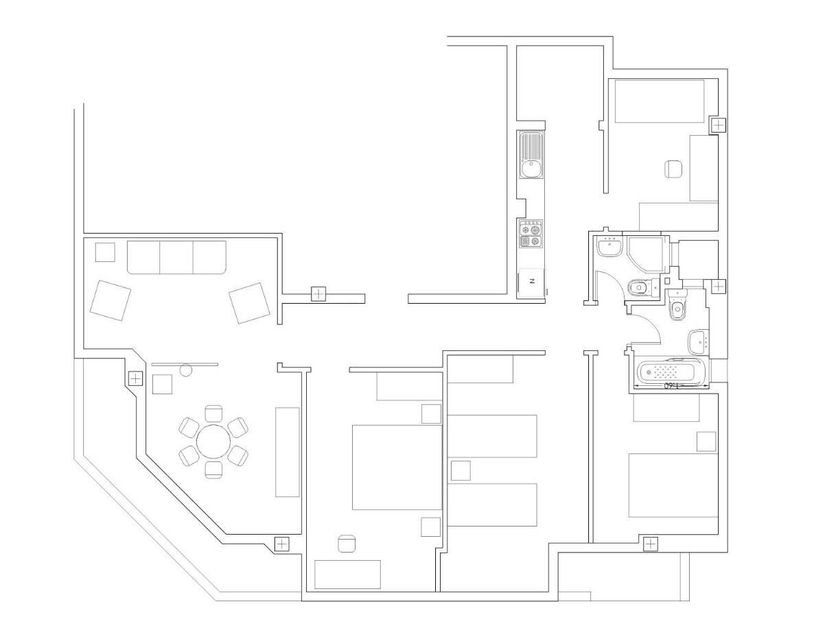 4 Bedrooms -Seneca Center Apartment Alicante Buitenkant foto